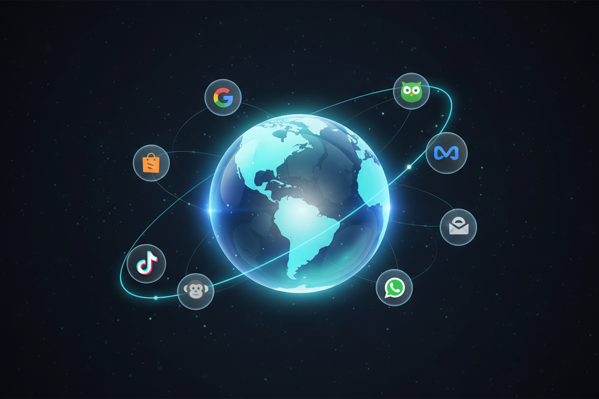 Blended Support – Platform Orbit Globe